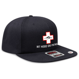 Flat Bill Snap Back Hat Ski Patrol