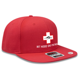 Flat Bill Snap Back Hat Ski Patrol