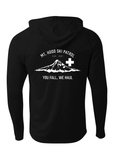 Performance Long Sleeve Hooded T-Shirt Ski Patrol (Unisex Sizing)