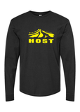 Premium Cotton Long Sleeve T-Shirt Host (Unisex Sizing)