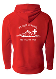 Women's Pullover Hooded Sweatshirt Ski Patrol