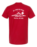 Premium Cotton T-Shirt Ski Patrol (Unisex Sizing)