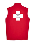 Ski Patrol Soft Shell Vest With Patches (Unisex Sizing)