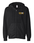 Fan Gear Full Zip Hooded Sweatshirt Black