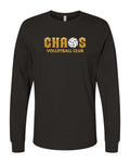 Chaos Long Sleeve Tshirt Black